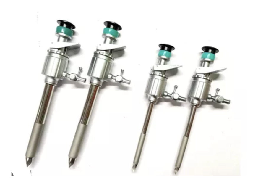 Trocateres de 10mm (a esquerda) e 5mm (a direita)